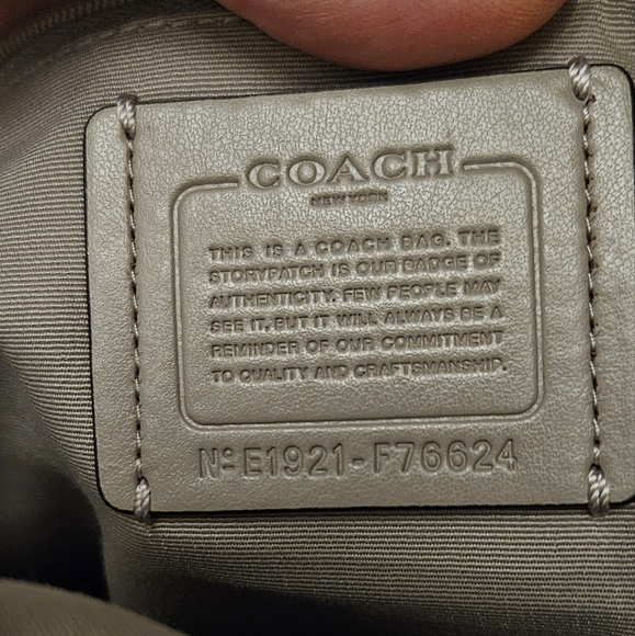 Coach Jordyn Leather Backpack in Chalk - Picture 12 of 12